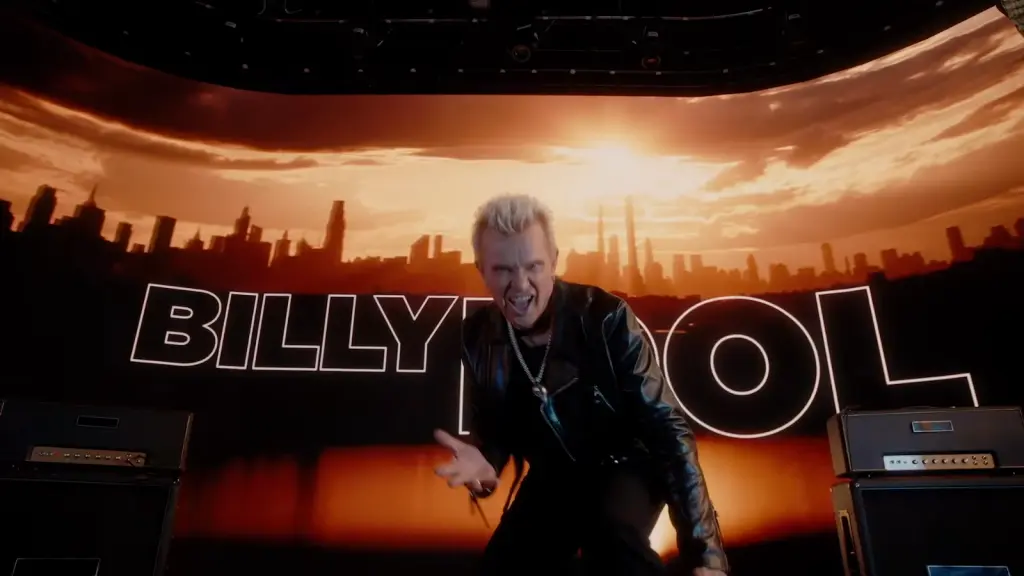 Billy Idol in ESPN's US Open 2026 Dancing With Myself video