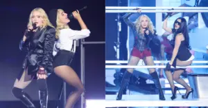 Madonna during her 2026 MTV Video Music Awards return