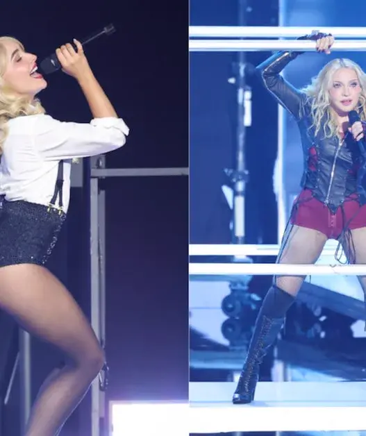 Madonna during her 2026 MTV Video Music Awards return
