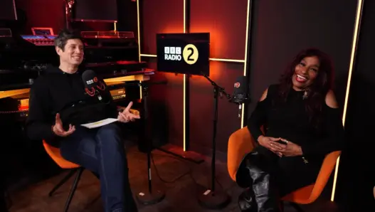 Chaka Khan discussing the songs that shaped her life for BBC Radio 2’s Tracks of My Years