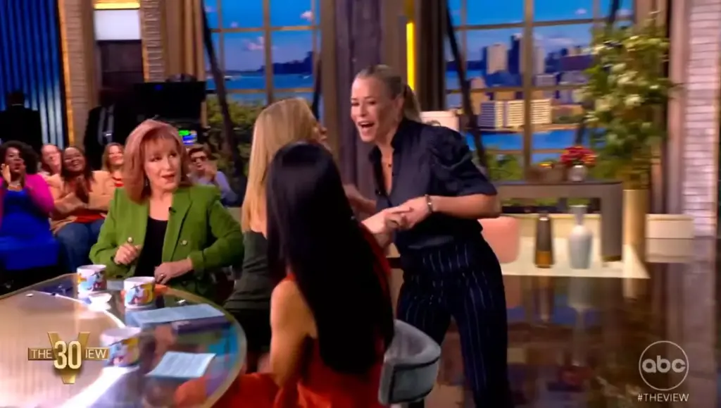 Chelsea Handler during her September 24, 2026 appearance on The View