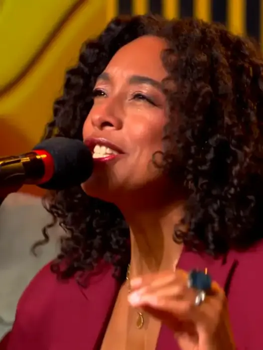 Corinne Bailey Rae performing Put Your Records On on the Tamron Hall Show