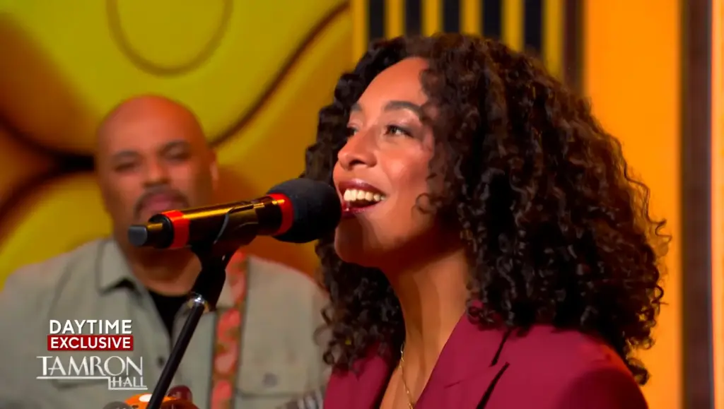 Corinne Bailey Rae live on the Tamron Hall Show