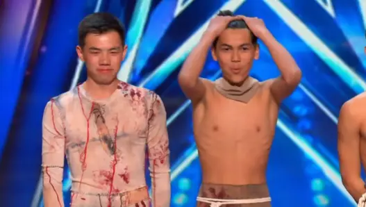 Atai Show during their creepy America’s Got Talent season 18 audition