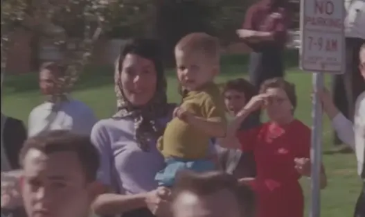 Joan Jackson in CBS News Texas coverage about JFK’s Dallas motorcade footage