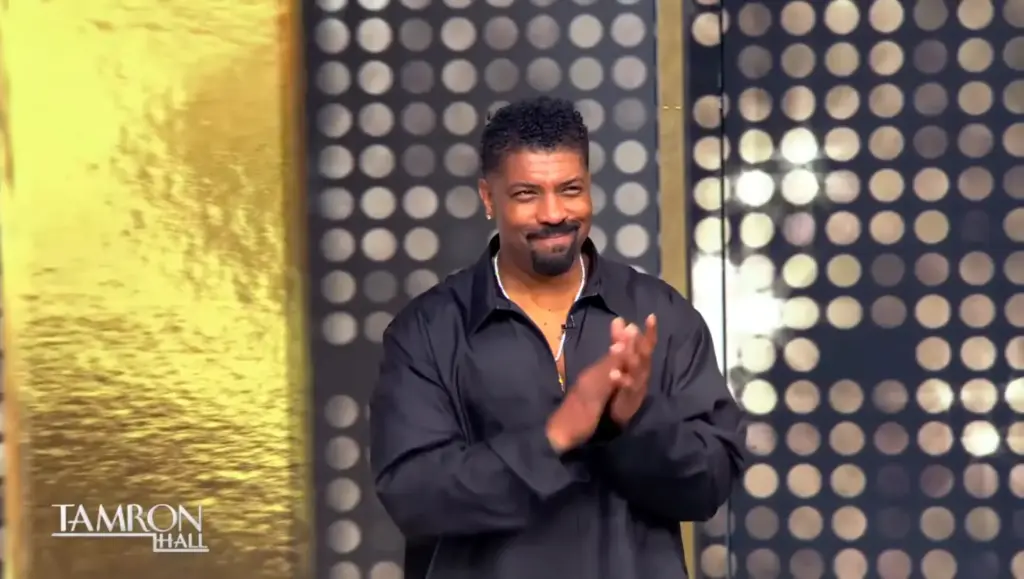 Deon Cole during his Tamron Hall Show interview