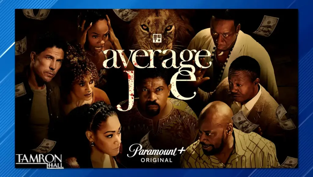 Deon Cole on the Tamron Hall Show discussing Average Joe