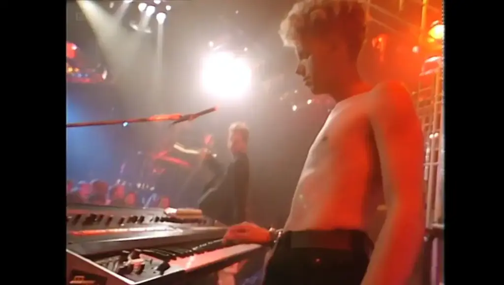 Depeche Mode performing “Everything Counts” on Top of the Pops