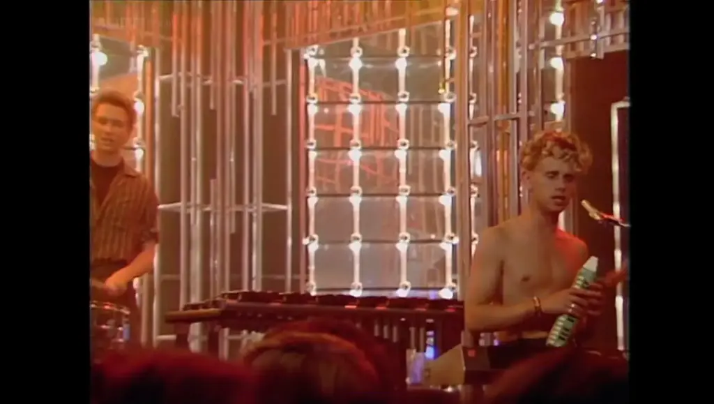Depeche Mode performing “Everything Counts” on Top of the Pops