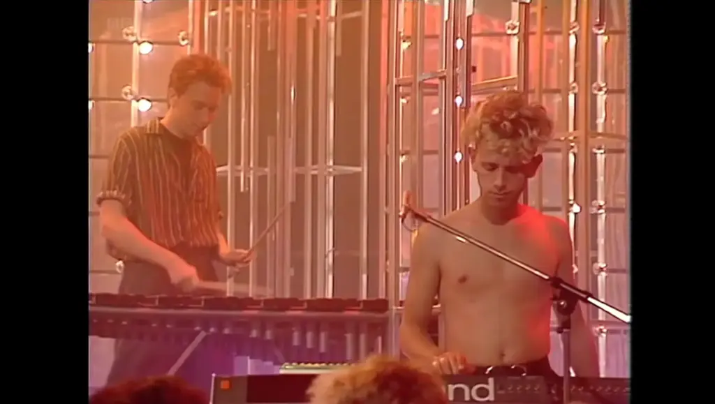 Depeche Mode performing “Everything Counts” on Top of the Pops