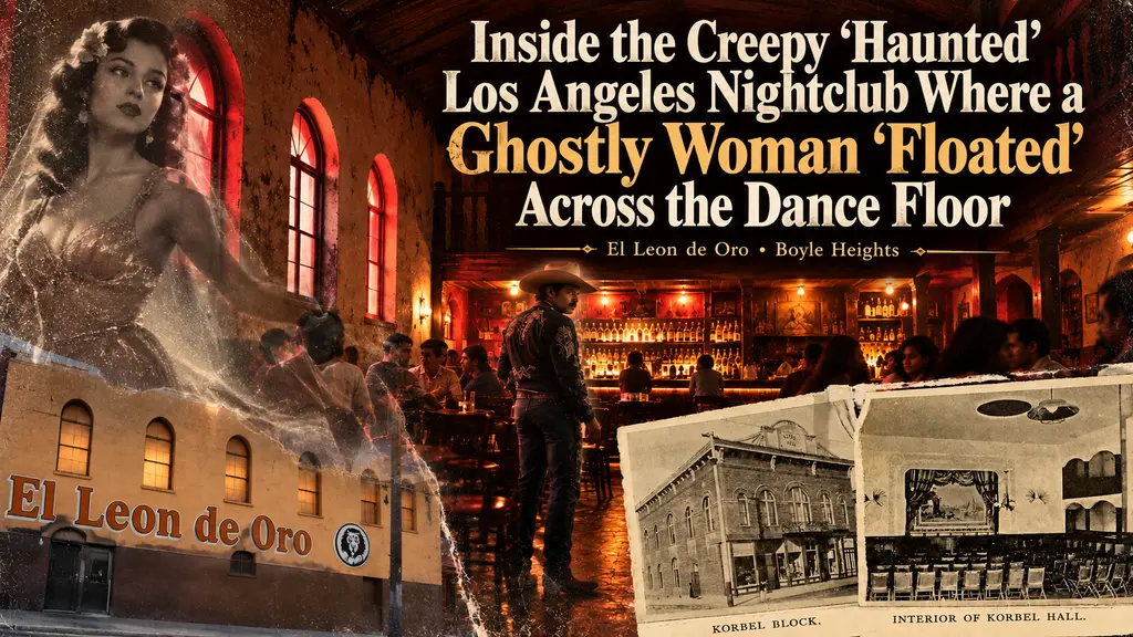 Inside the creepy haunted Los Angeles nightclub El Leon de Oro and the ghost stories tied to its Boyle Heights ballroom