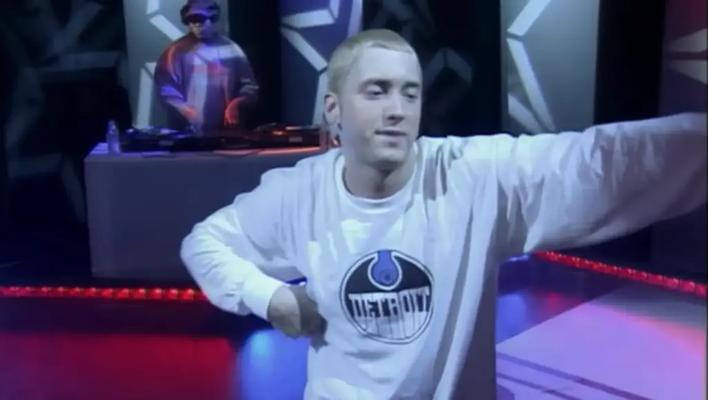 Eminem performing My Name Is on Top of the Pops in 1999