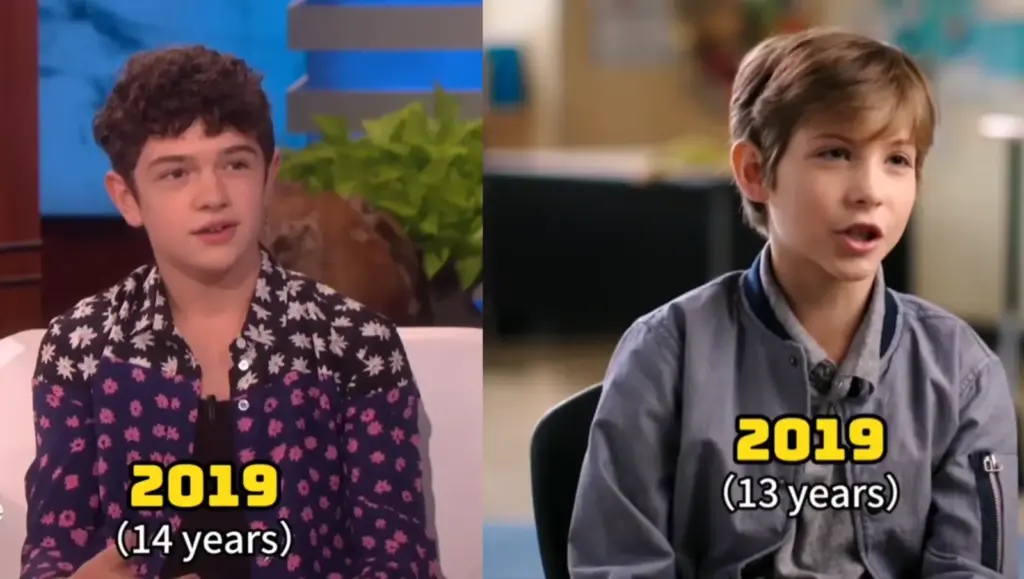 Noah Jupe and Jacob Tremblay career evolution montage