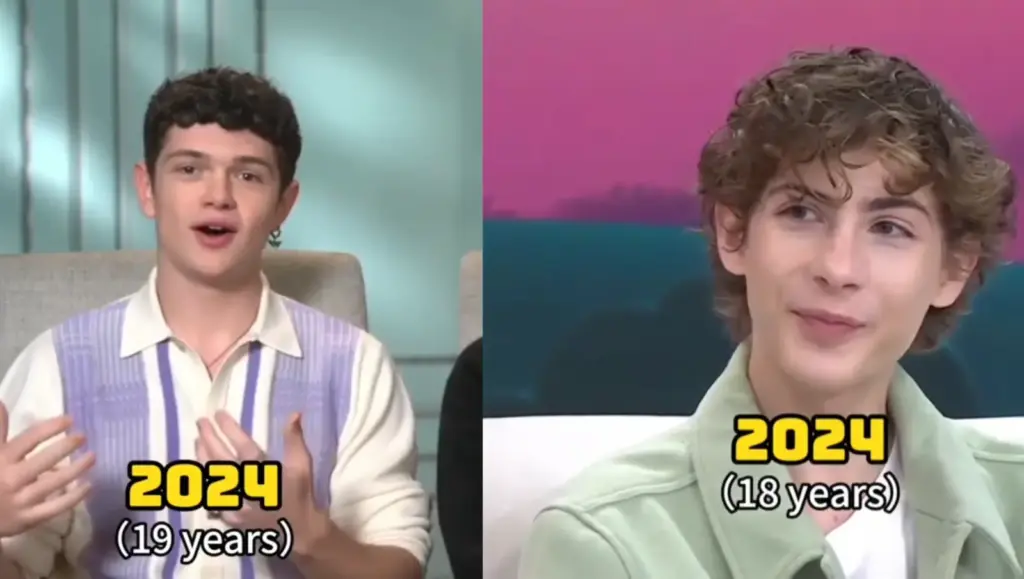 Noah Jupe and Jacob Tremblay across different stages of their acting careers
