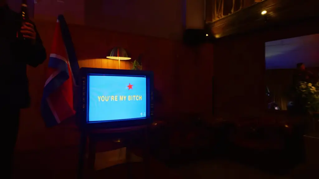 Scene from Fat Dog’s Heart of Darkness official music video