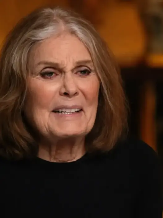 Gloria Steinem during a CBS Sunday Morning interview about the history of Ms. magazine