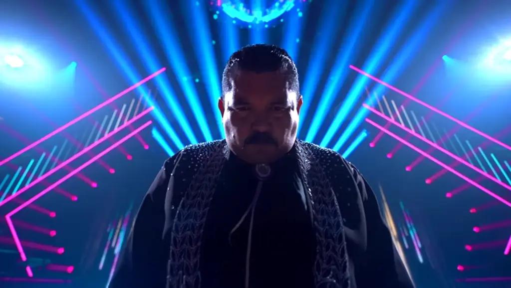 Guillermo Rodriguez and Witney Carson during their Dancing with the Stars paso doble