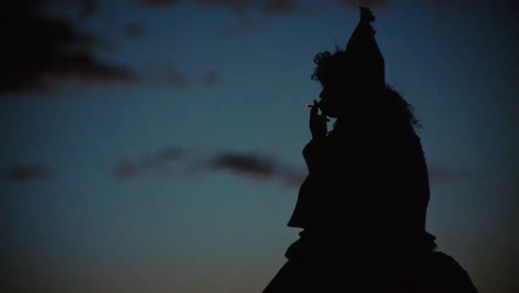 scene from hemlocke springs official gloria! music video
