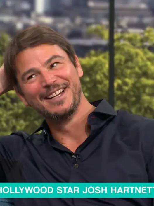 Josh Hartnett during his This Morning interview about life in Hampshire, England