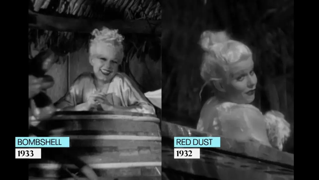 TCM Untold Hollywood segment on Jean Harlow and Bombshell