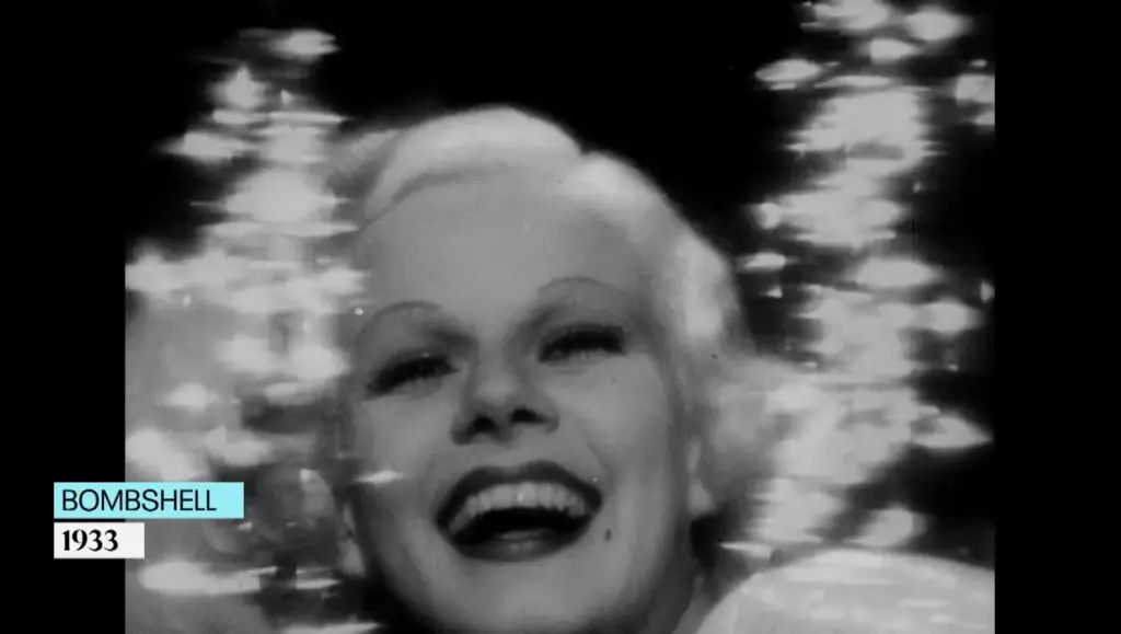 Jean Harlow in TCM's Untold Hollywood segment about Bombshell