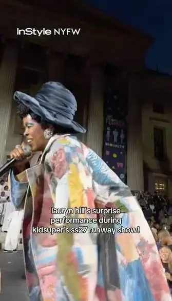 Lauryn Hill at KidSuper’s People’s Runway during New York Fashion Week