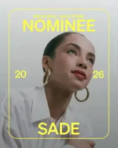 Thursday Textures: Sade Heads to the 2026 Rock & Roll Hall of Fame With “The Sweetest Taboo”