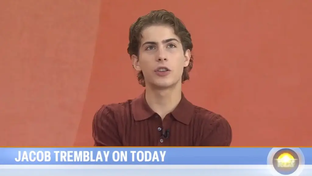 Jacob Tremblay during his TODAY interview about Unabomber