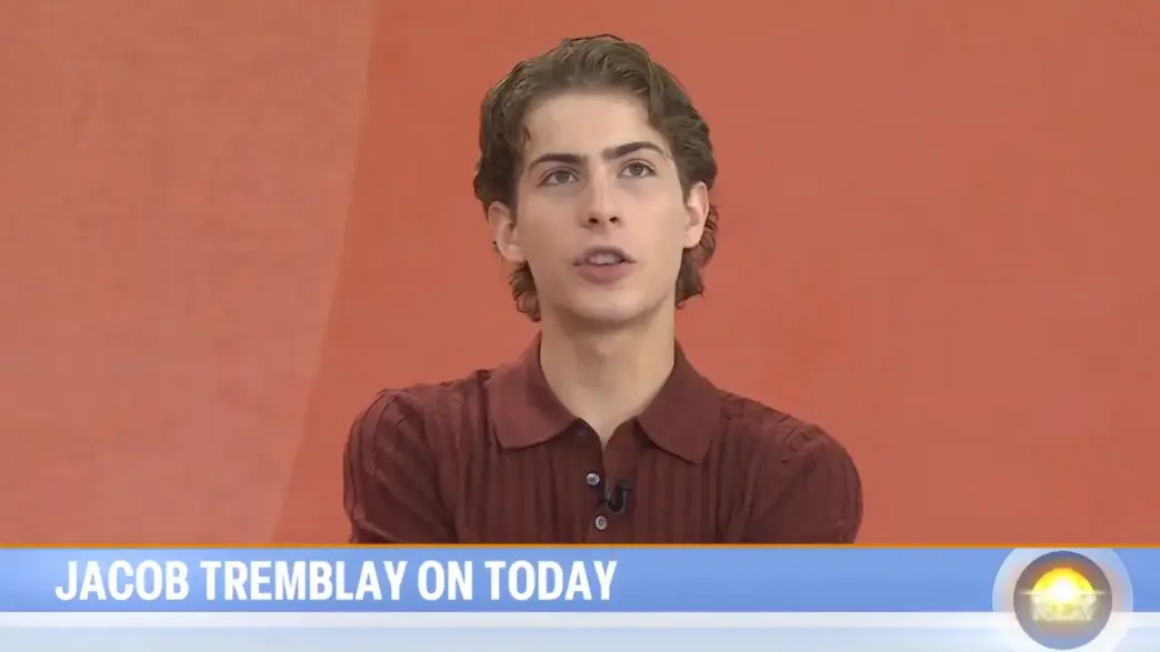 Jacob Tremblay during his TODAY interview about Netflix’s Unabomber