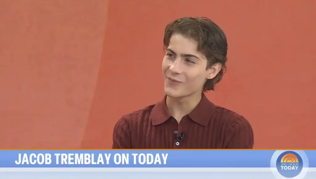Jacob Tremblay discussing Unabomber and Russell Crowe on TODAY