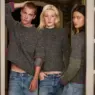J.Crew x Eckhaus Latta knit twinset from the 2026 collaboration campaign photographed by Luna Conte