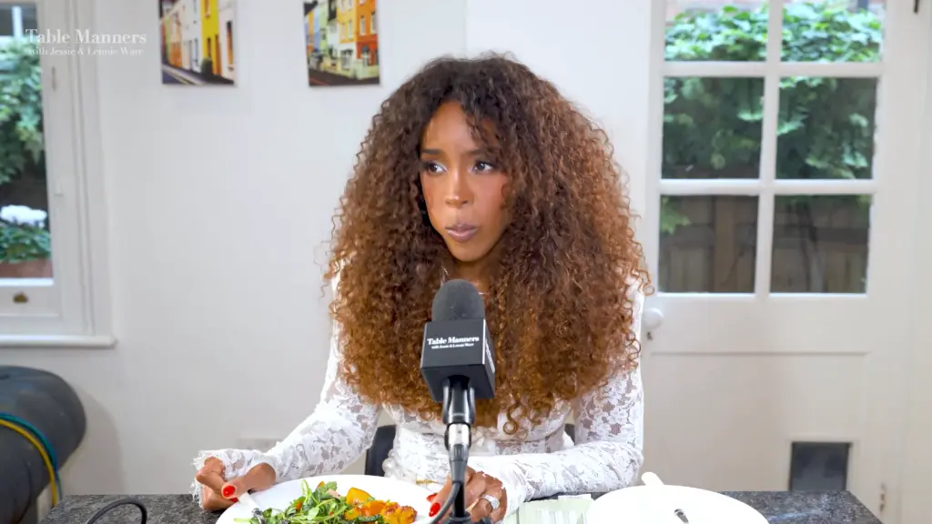 Kelly Rowland appearing on Table Manners with Jessie and Lennie Ware