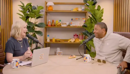 Kenan Thompson during his Good Hang with Amy Poehler appearance