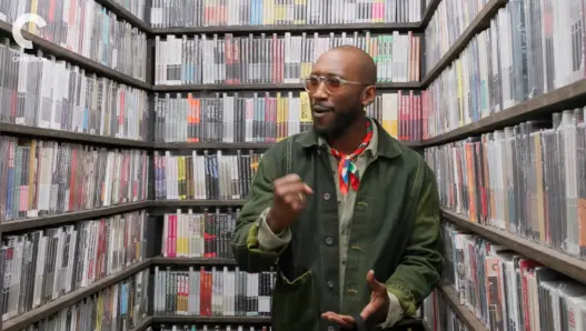 Mahershala Ali during his Criterion Closet Picks appearance