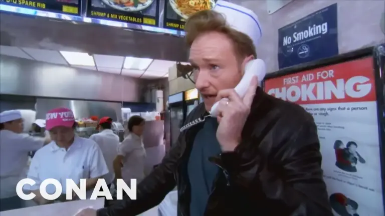 Wednesday Motivation: Throwback To Conan O’Brien Delivering Chinese Food in NYC