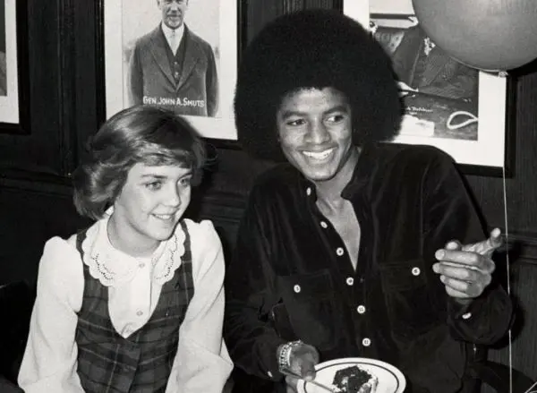 Archival image from INYIM’s Andrea McArdle and Michael Jackson 1977 feature