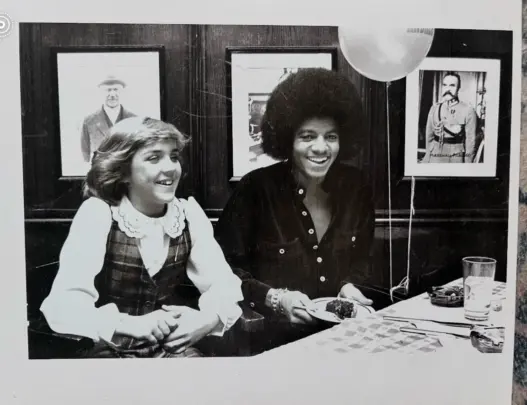 Andrea McArdle shares a vintage photo connected to her 1977 Michael Jackson memories