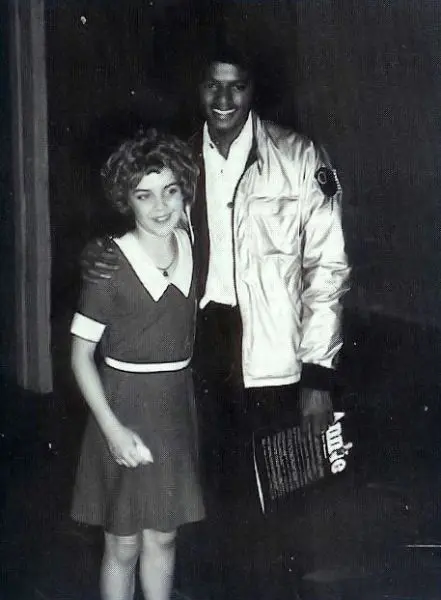 Archival image from INYIM’s Andrea McArdle and Michael Jackson 1977 feature