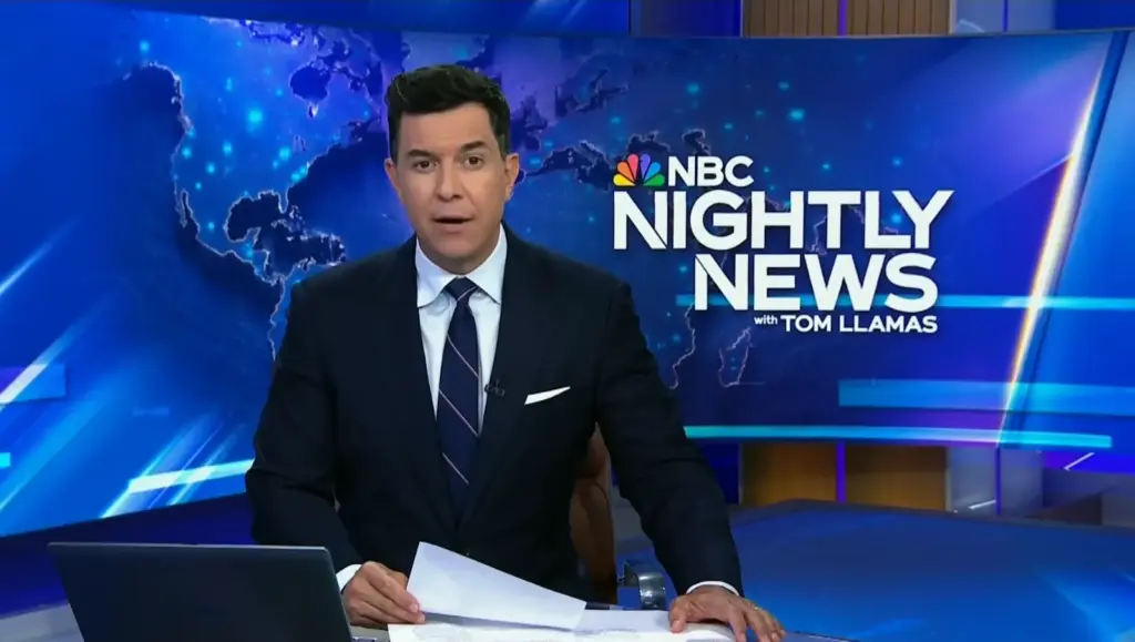 NBC Nightly News with Tom Llamas September 21, 2026 broadcast