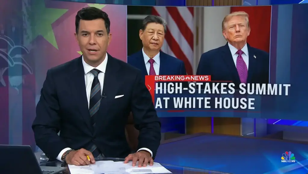 NBC Nightly News with Tom Llamas September 24 broadcast frame