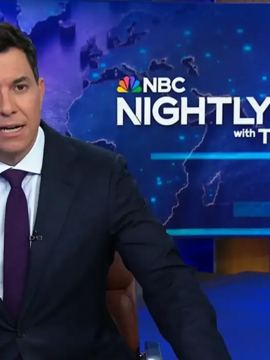Tom Llamas anchoring NBC Nightly News on September 30 2026