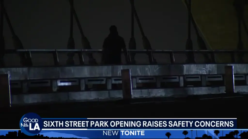 Sixth Street PARC before opening shown in FOX 11 Los Angeles coverage