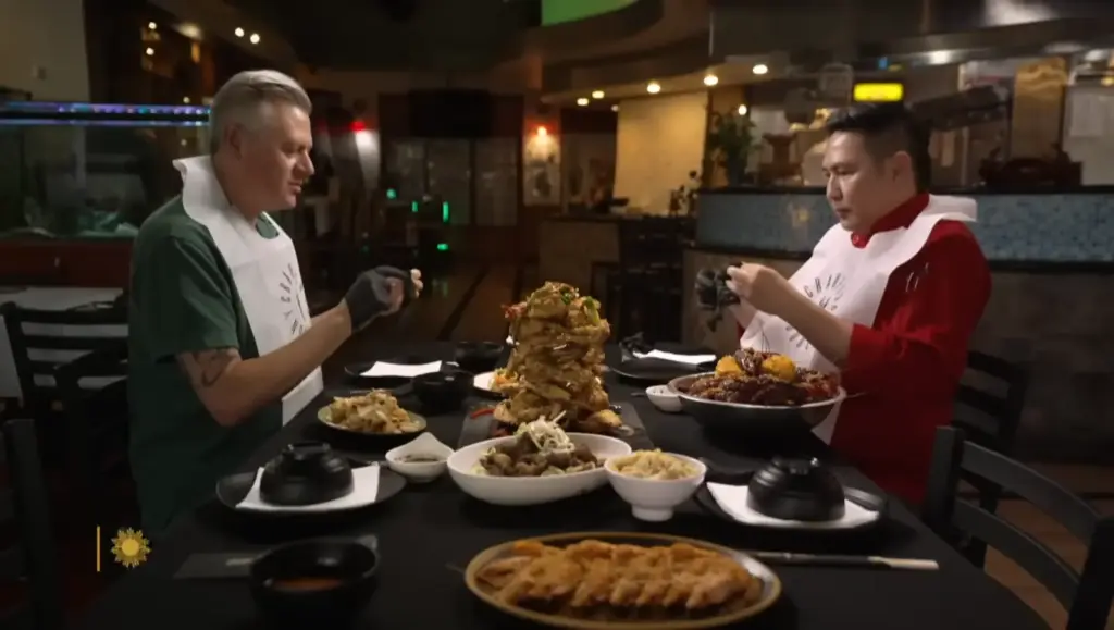 CBS Sunday Morning frame from Only in America: The rise of Viet-Cajun cuisine