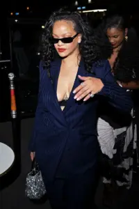 Rihanna Strutted Glamorous To Celine Dion’s Latest Paris Concert