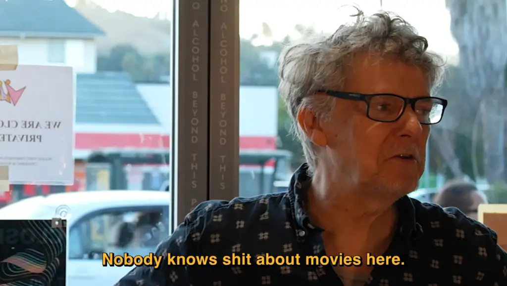 Michel Gondry and Jack Black in Vidiots Rent-A-Stack