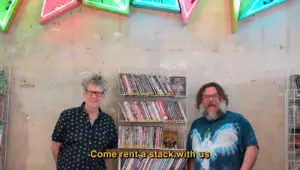 Michel Gondry & Jack Black Go Full Video-Store Kid With Vidiots’ Rent-A-Stack