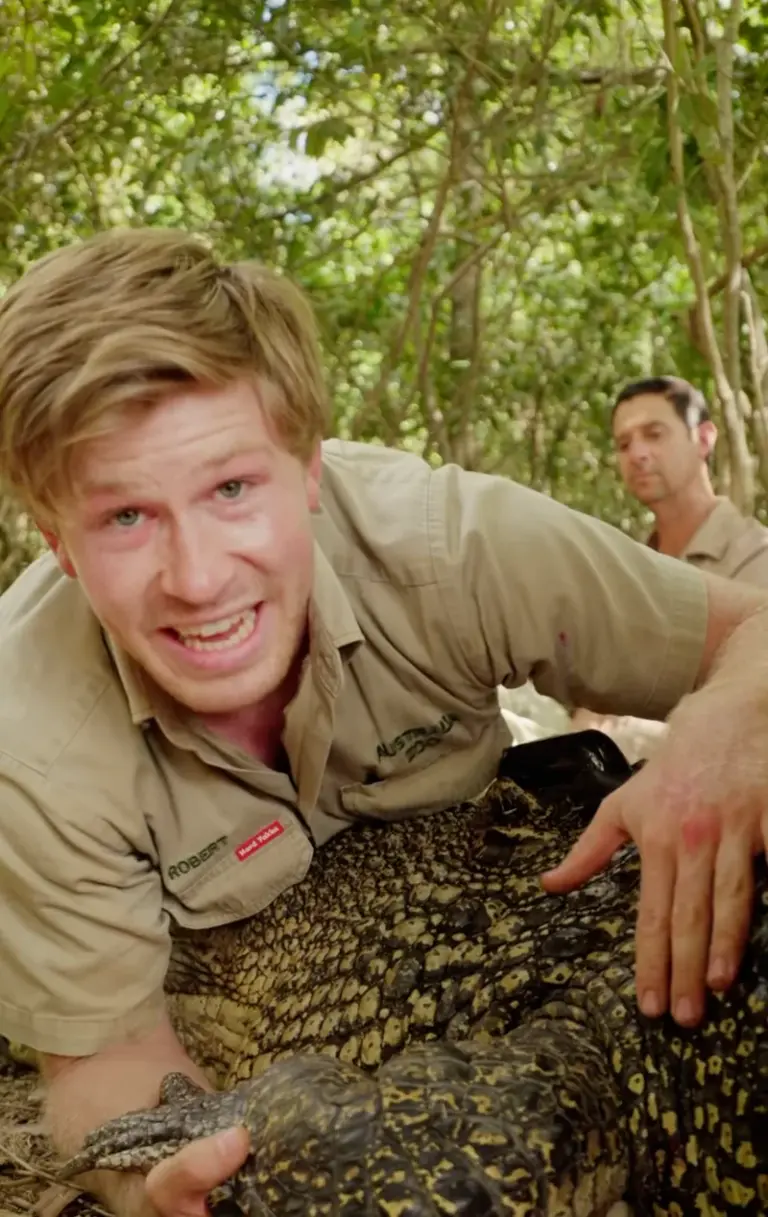Robert Irwin Names Big Crocidle After Pal The Prince of Wales