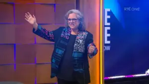 Rosie O’Donnell Pulls Up on RTÉ One’s “The Late Late Show” With Kimmel Stories & Broadway Plans