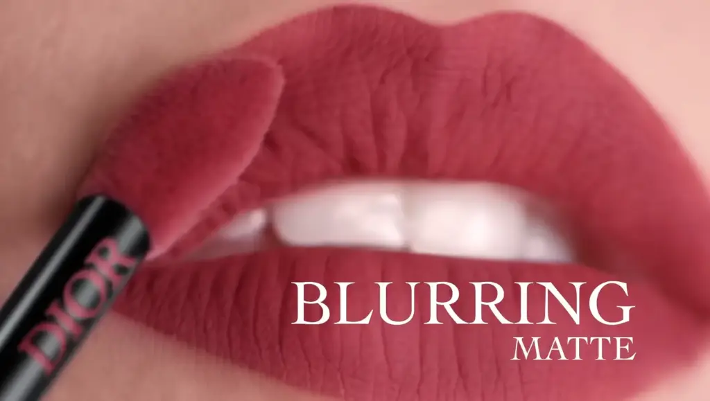 Jenna Ortega for Dior Beauty Rouge Dior On Stage Blur Matte