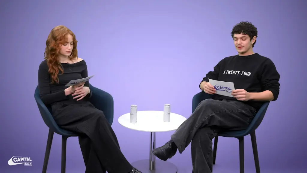 Sadie Sink and Noah Jupe in the Capital Buzz interview